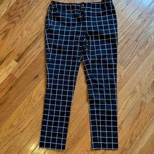 Andrea and Chelsea plaid dress pants